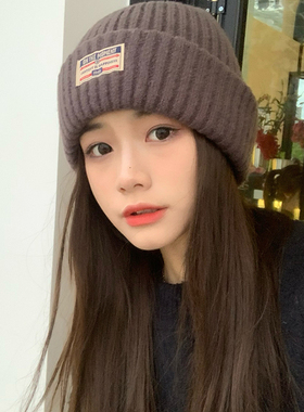 韩系时尚百搭保暖针织帽帽子