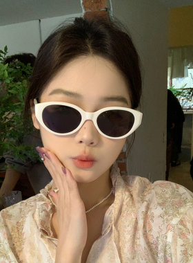 韩版猫眼方圆脸防晒墨镜女显脸小