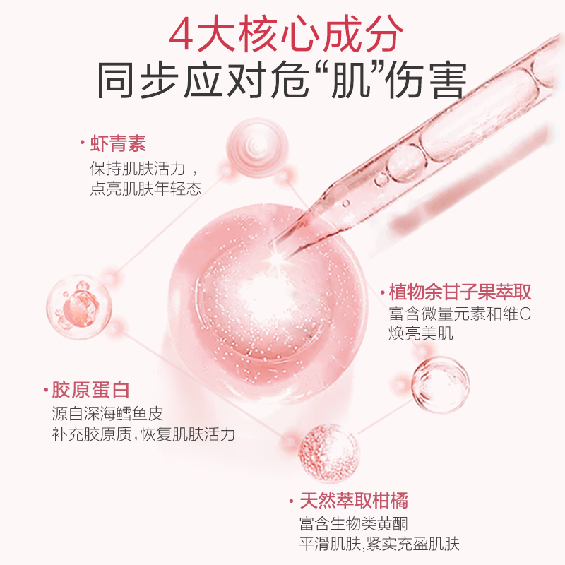 拜耳健康消费品海外旗舰店拜耳Oneaday抗糖美肤丸瑞典进口虾青素胶原蛋白口服美容维c60粒2