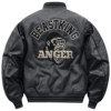 Letter embroidered wool thickened cotton baseball uniform