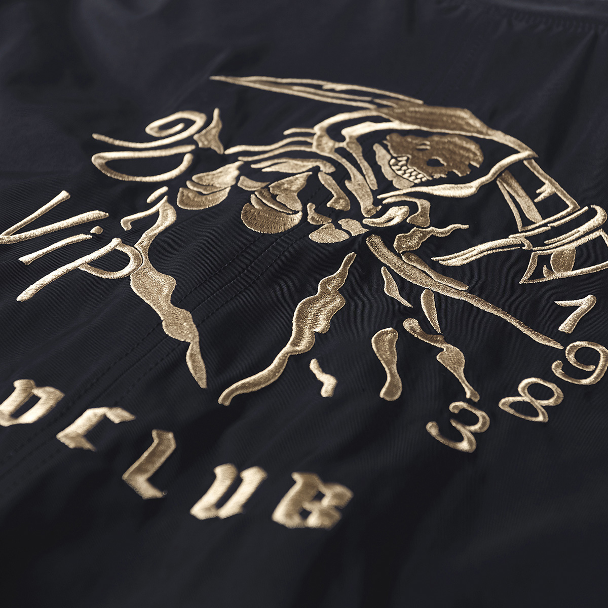 VIP刺绣飞行夹克男春秋季工装外套机能宽松设计感帅气棒球服潮牌 - 图2