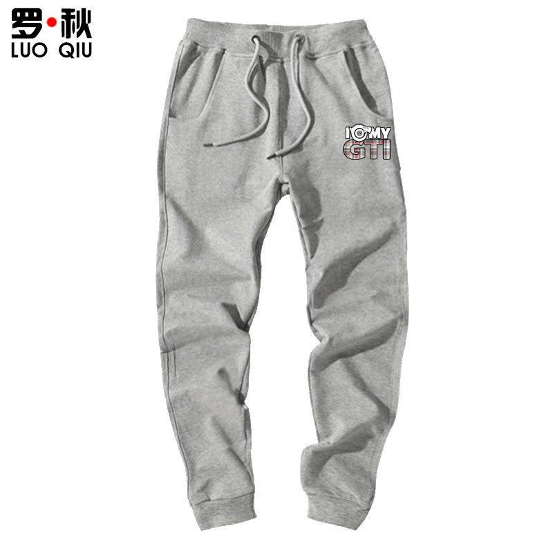 可定制高尔夫golf gti大众小脚裤 罗秋休闲裤