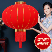 2024 new large red lantern chandelights Chinese New Year decorations for New Years Spring Festival Grand doorway balcony hanging decorations