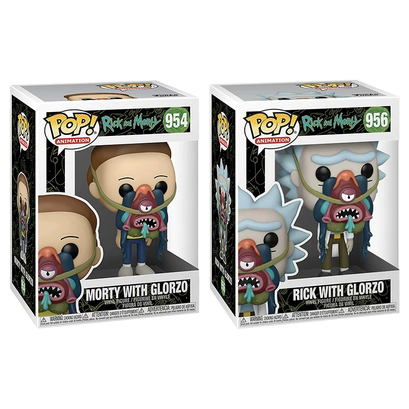 GUMO спот Рика и Морти Glorzo Рик и Морти FUNKO лицо-обнимающее 954 игрушка 956