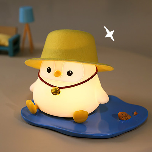 硅胶小夜灯卧室床头拍拍氛围睡眠 儿童婴儿喂奶护眼 柔光伴睡礼物 - 图0