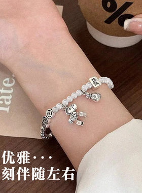 2颗价/925纯银珠子散珠雕花隔珠