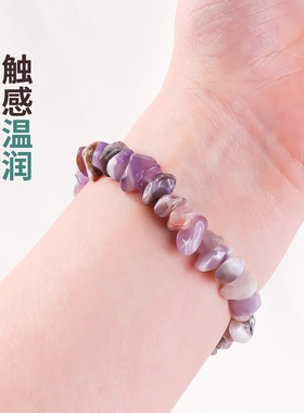 天然石散珠异形碎石东陵玉水晶