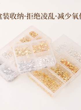 镀18k金龙虾扣珍珠项链收尾配件