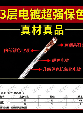 首饰编织绕戒指专用软铜丝线套装