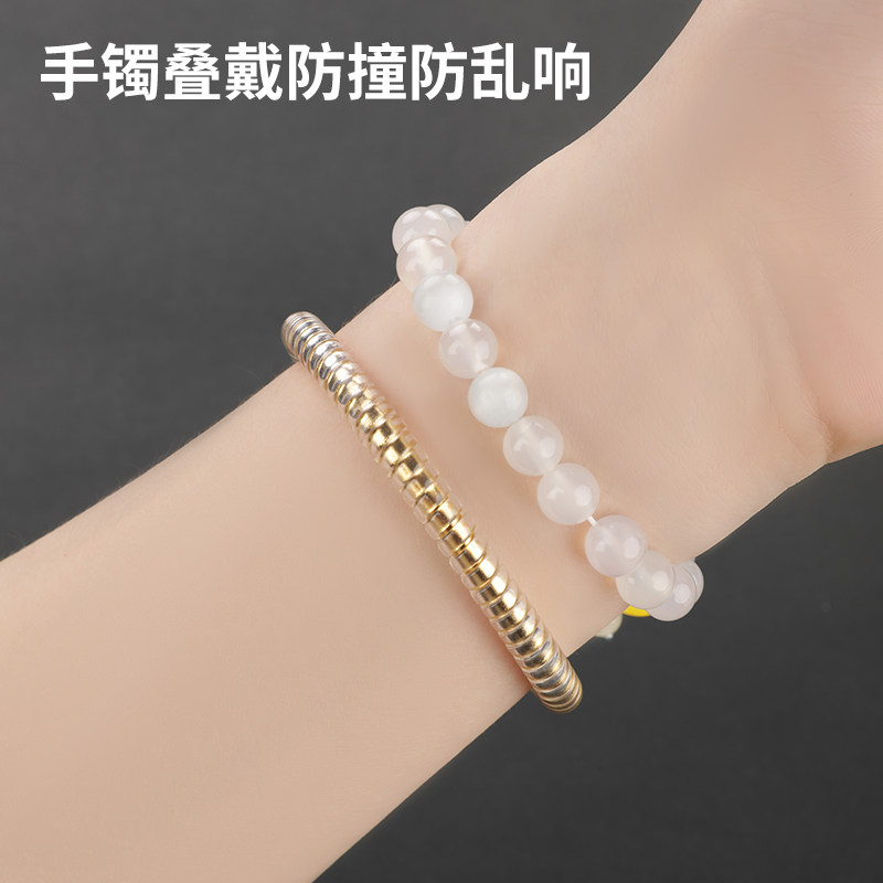 手镯保护套古法黄金镯子防磕碰隐藏套素圈可调节专用防水胶圈隐形,淘宝优惠券,粉丝福利购,淘宝优惠卷