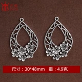 Этническая подвеска, серьги ручной работы, браслет, металлическое ожерелье, аксессуары, этнический стиль