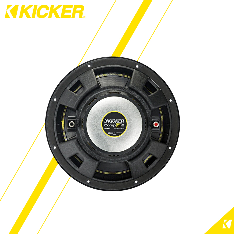 汽车音响K牌KICKER CompC系列8英寸单音圈低音喇叭CWCS84包安装-图2