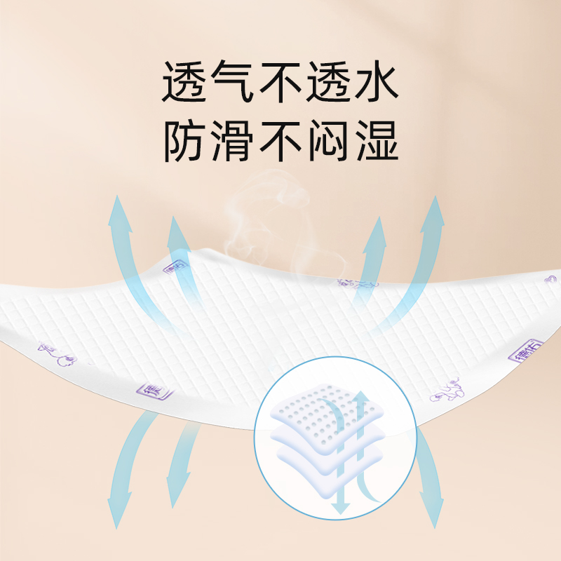 德佑旗舰店德佑姨妈垫一次性隔尿垫大尺寸月经垫生理期专用床垫例假睡觉神器2