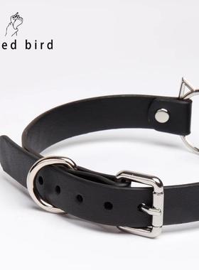 猫咪铃铛项圈黑色粉色可爱