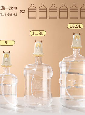 【原创】桶装水抽水器电动压水器饮水机矿泉水泵吸水自动出水神器