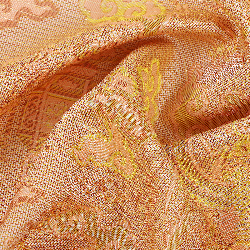 双色宋锦提花提花面料 秋冬汉服连衣裙旗袍外套布料 古风提印花布,淘宝优惠券,粉丝福利购,淘宝优惠卷