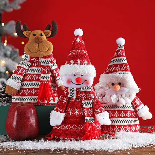 Chuduo Creative Christmas Apple Bag Christmas Eve Gift