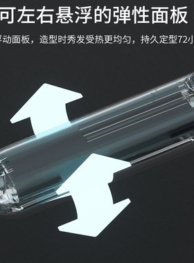 男士专用直板夹蓬松刘海