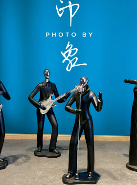 书房客厅装饰摆件树脂摆件北欧