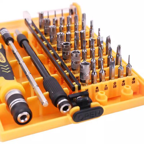 得力工具电子精密维修45件套DL1045D - 图1