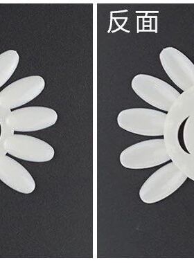 美甲工具甲片指甲油胶空色卡太阳花圆盘色卡练习色卡颜色展示色卡