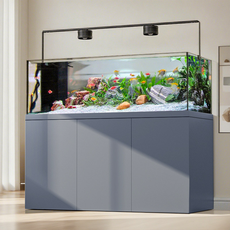 原生态野采溪流缸鱼缸2025新款客厅办公室超白造景底滤鱼缸免换水,淘宝优惠券,粉丝福利购,淘宝优惠卷