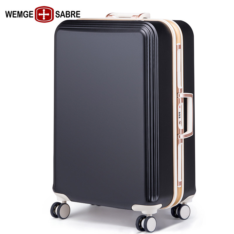 瑞士军刀万向轮韩版22寸ins拉杆箱 wemgesabre箱包旅行箱