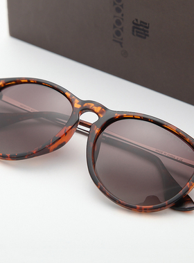 gm偏光太阳镜女明星潮圆脸韩版