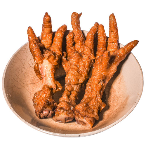 清真五香卤味鸡爪卤虎皮鸡脚鸭爪酱香小零食休闲食品大全凤爪真空 - 图2
