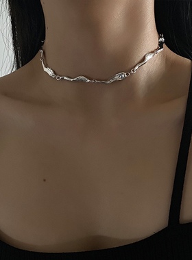 冷淡风项链合金无情侣