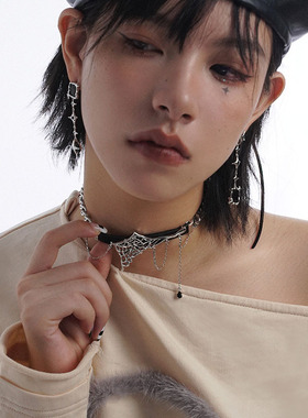 蜘蛛项链无合金链子无