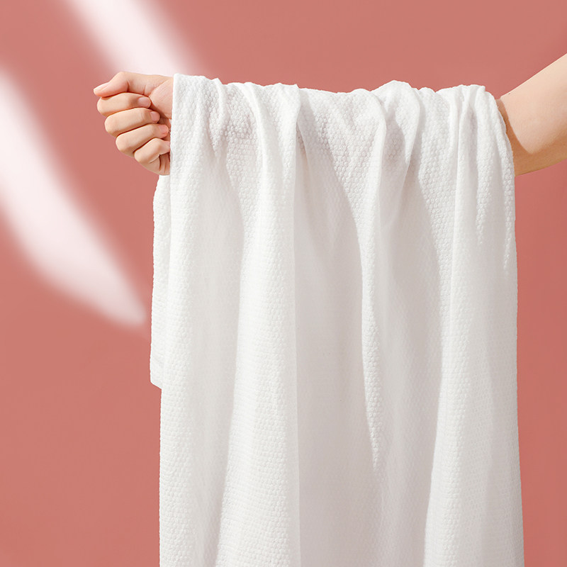 一次性浴巾旅行出差压缩干湿两用纯棉加大加厚酒店洗澡毛巾旅游装
