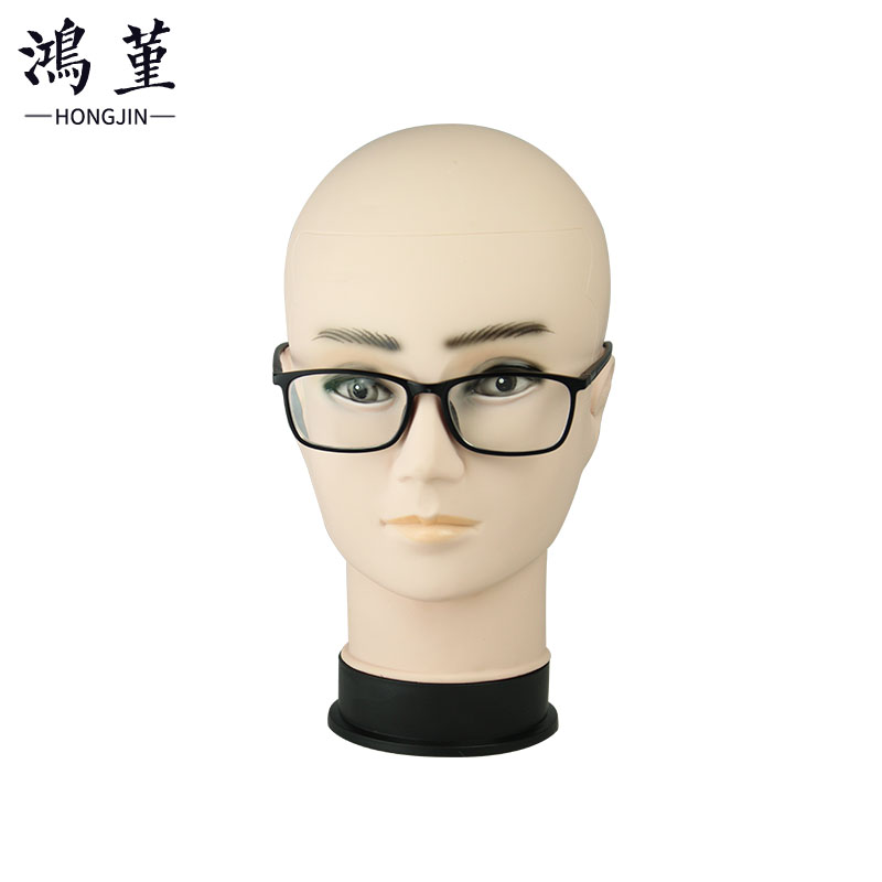 高品质塑胶头模男模特头假发模特头模特道具头围巾帽子专用男头模_虎窝淘
