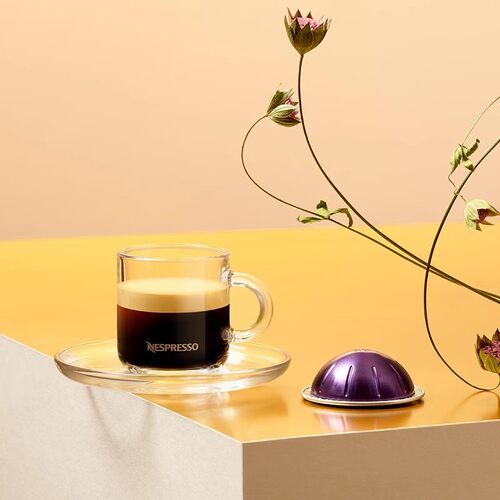 NESPRESSO奈斯派索胶囊咖啡 Vertuo阿尔缇西欧浓缩咖啡深烘10颗装 - 图3