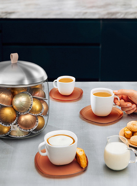 Nespresso奈斯派索胶囊存储器LUME系列大号胶囊 存储盒精致容器