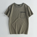 Летняя модная брендовая футболка с коротким рукавом, сезон 2021, европейский стиль, круглый воротник