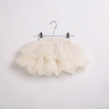 ເດັກຍິງຕາຫນ່າງ skirt ເດັກນ້ອຍ seersucker skirt tutu skirt cake skirt 2024 spring and autumn summer baby gauze skirt