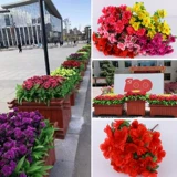 Симуляция Rhododendron Yingshan красный шелковый цветочный цветочный цветочный цвет