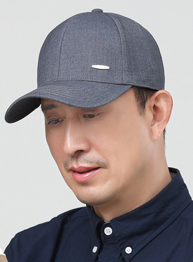 四季可戴鸭舌帽休闲男春秋棒球帽