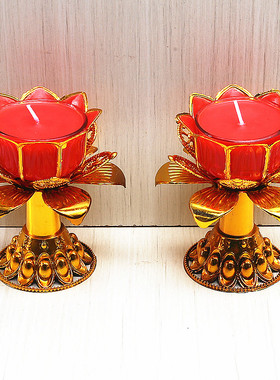 金边无烟酥油祈福还愿长明莲花