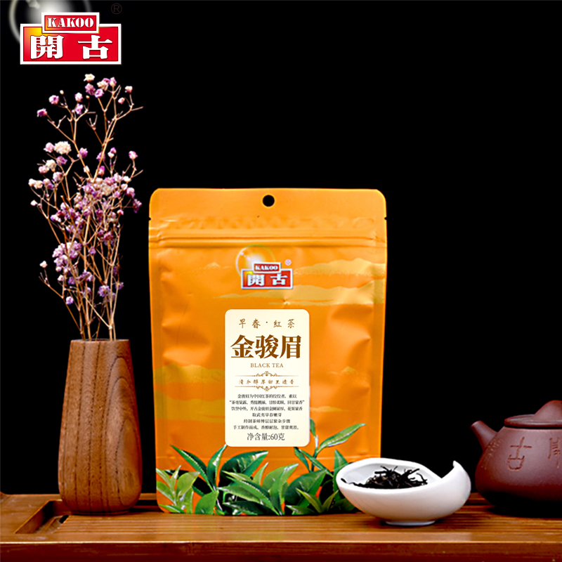 开古大早春正山小种金骏眉红茶大红袍铁观音乌龙茶普洱茶一级袋装 - 图0