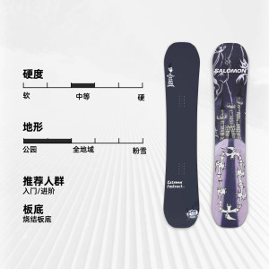 42滑雪2627新款SALOMON萨洛蒙单板滑雪板男女ABSTRACT艺术家