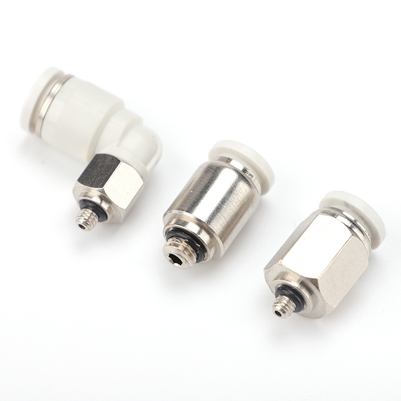 气动快速快插迷你接头POC4-M5/PL6-M5C/PC3-01P U3气管5mm微型接 - 图2