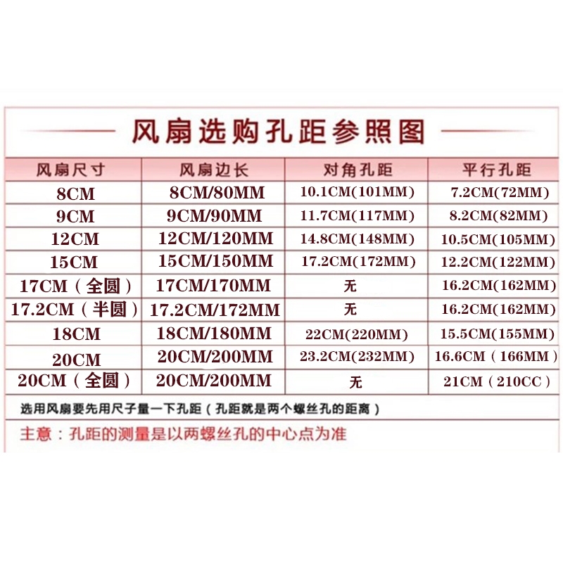 LFFAN工业超静音220V机柜配电箱电焊机设备轴流纯铜电机散热风扇 - 图3