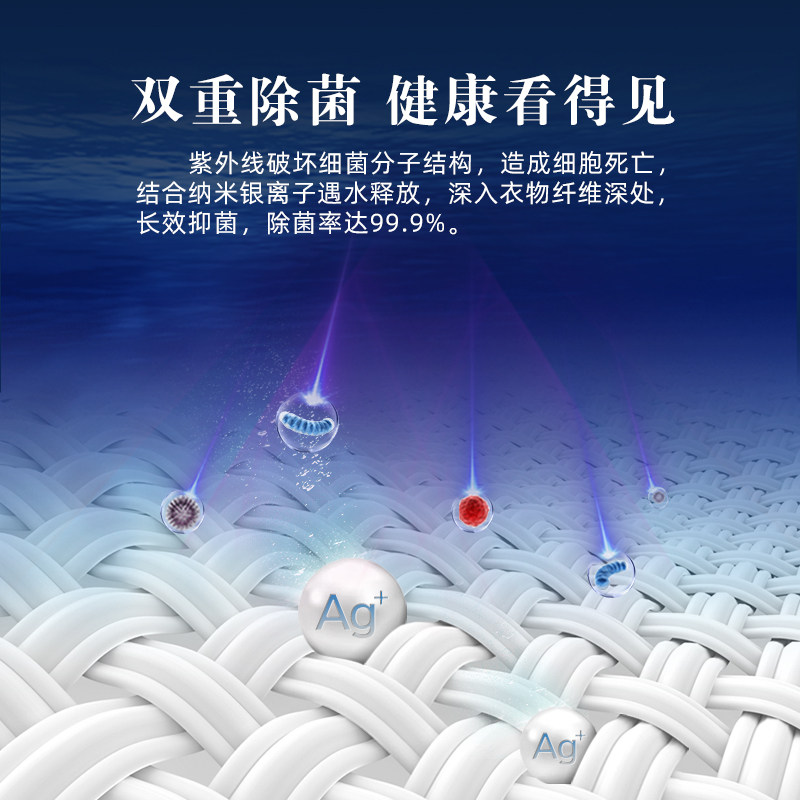 小天鹅比佛利9kg大容量家用水魔方 比佛利洗衣机