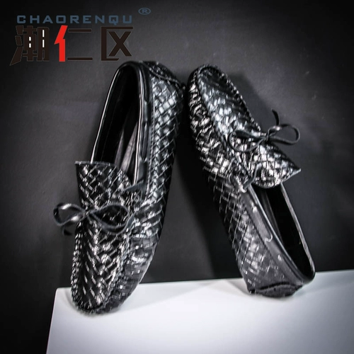 潮仁区 Летние туфли, повседневная обувь, из натуральной кожи, в корейском стиле