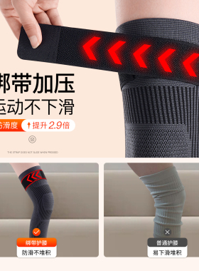 南极人石墨烯发热防滑护膝