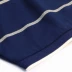 Louis chăn nuôi cotton cha mùa hè áo thun ngắn tay nam trung niên 40-50 tuổi áo sơ mi ve áo trung niên nam - Áo phông ngắn áo thun  Áo phông ngắn