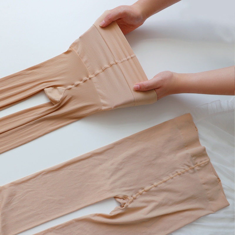 蒋大猫单层光腿神器春薄款女超自然肤色打底袜丝滑丝袜肉色连裤袜,淘宝优惠券,粉丝福利购,淘宝优惠卷