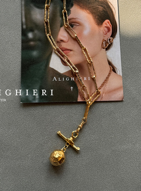 Alighieri圆球不规则肌理项链